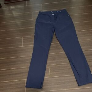 Reitmans Navy Straight Leg Pants
